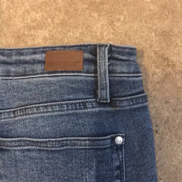 Judy Blue Demi Cropped Bootcut Denim Jeans Mid-Rise Blue  Size 13/31 - Picture 8 of 8
